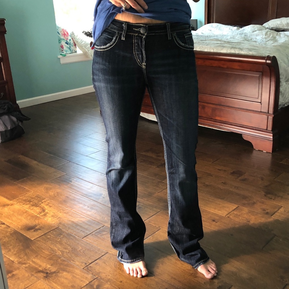 Silver Natsuki Jeans TALL 30x37